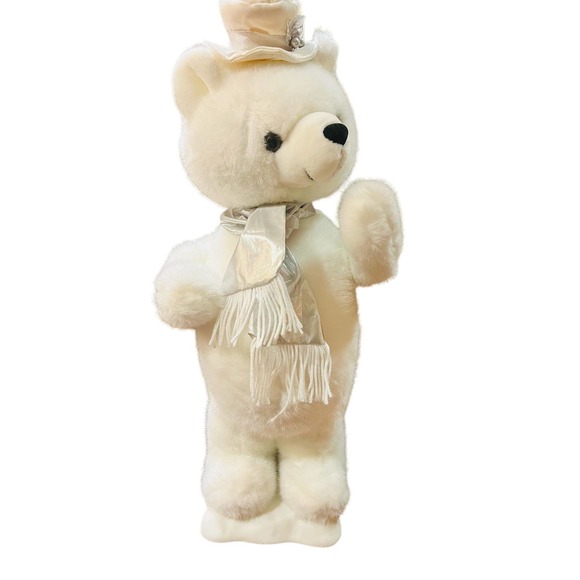 Christmas Vintage Telco Animated Display Bear Motion Ettes - Picture 3 of 13